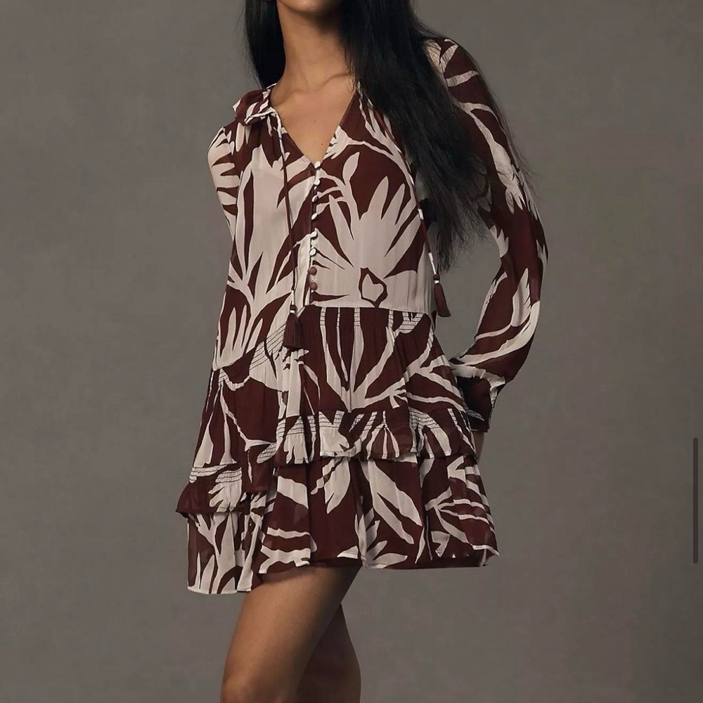 Floral Long Sleeve Dress
